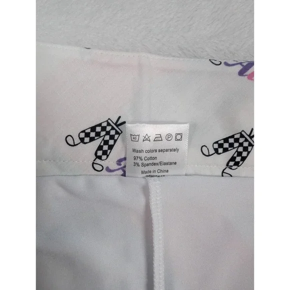 Royal and Awesome "Pars and Stripes" Skort Womens US 12 Lined America Stars NWT - Picture 9 of 11